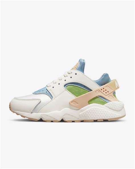 nike huarache se creme donkerblauw|huarache nike.